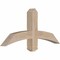Ekena Millwork Bellingham Smooth Timber Gable Bracket, Douglas Fir, 36"W x 16"H x 3 1/2"D x 3 1/2"F, 11/12 Pitch GBW036X16X0404BEL00SDF - alternate 3